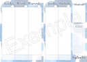 Horaire vierge - Ronds