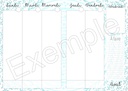 Horaire vierge - Mandalas