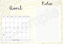 Horaire vierge - Mandalas