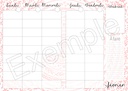 Horaire secondaire - Mandalas