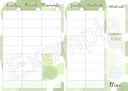Horaire secondaire - Ronds