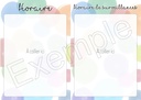 Horaire fondamental - Ronds
