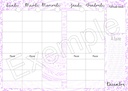 Horaire vierge - Mandalas