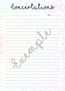 Carnet de concertations