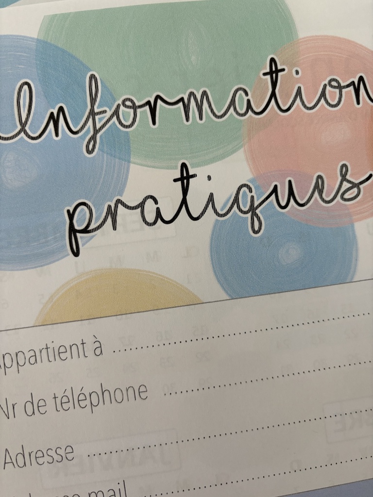 PROMO Horaire fondamental - Ronds